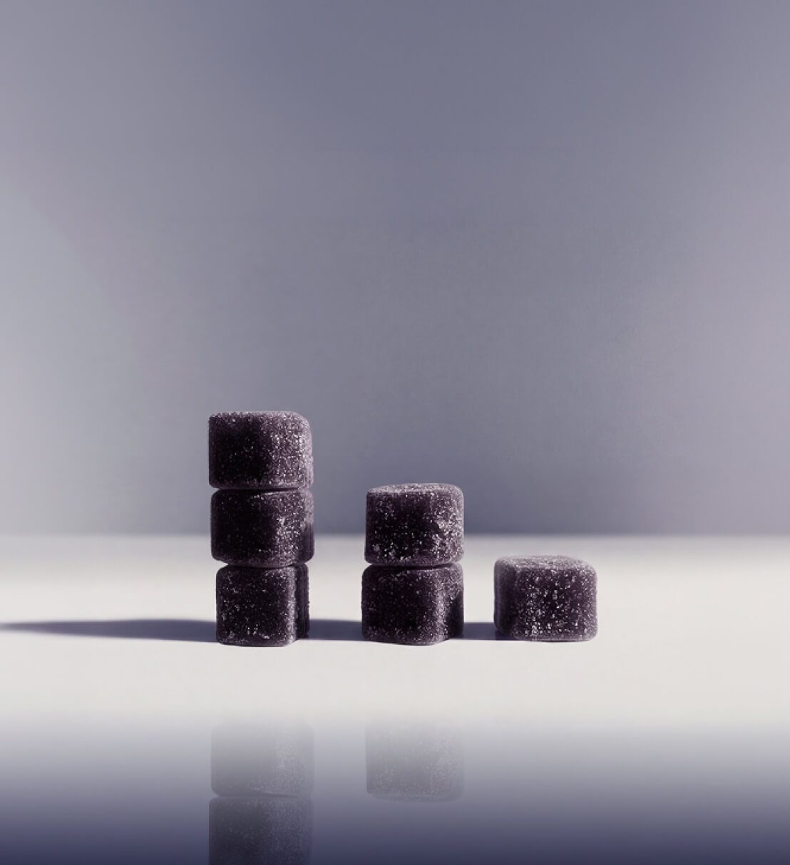 1/7th the size of common gummies